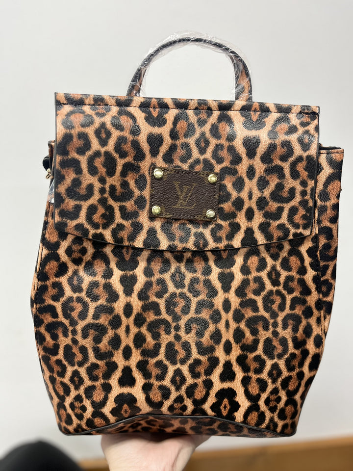 Leopard LV Backpack