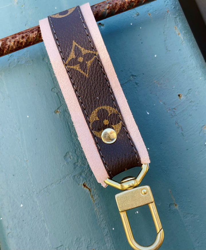 Upcycled LV Key chain AINSLEY CLASSICS