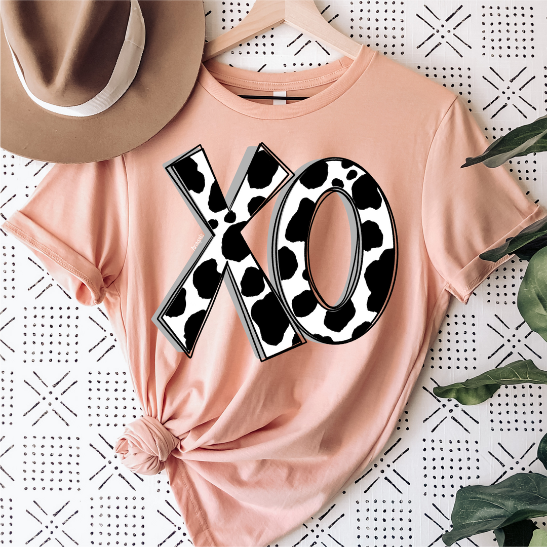 Xo Cow Print