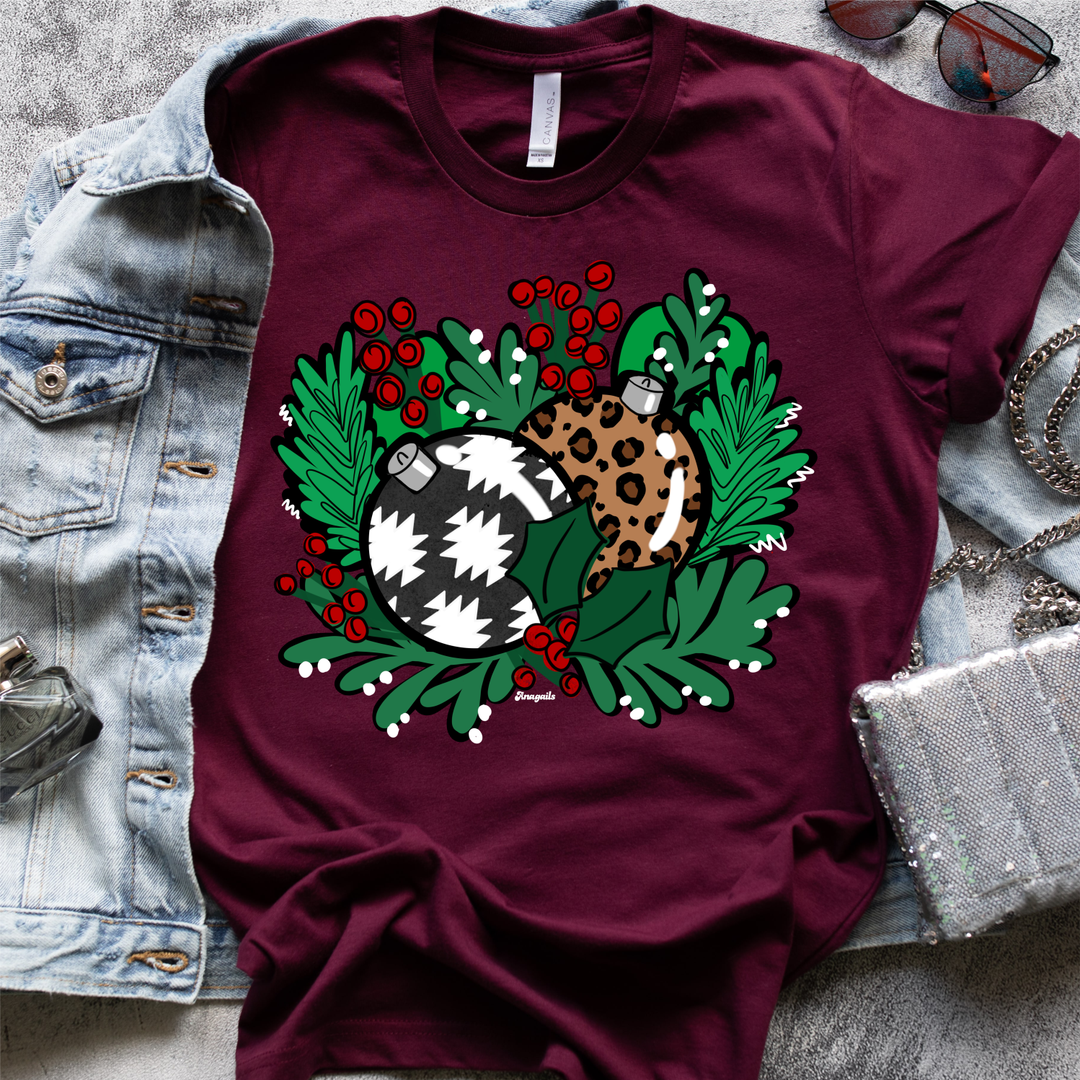 Holly, Leopard, Aztec, & Christmas