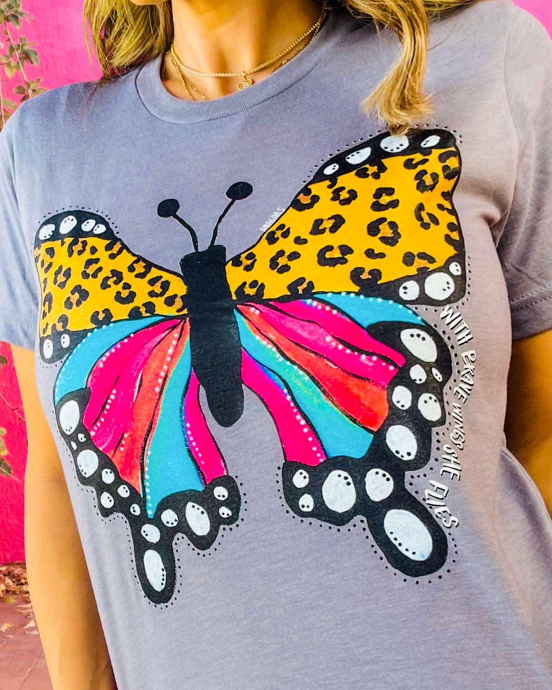 Hand Painted Butterfly