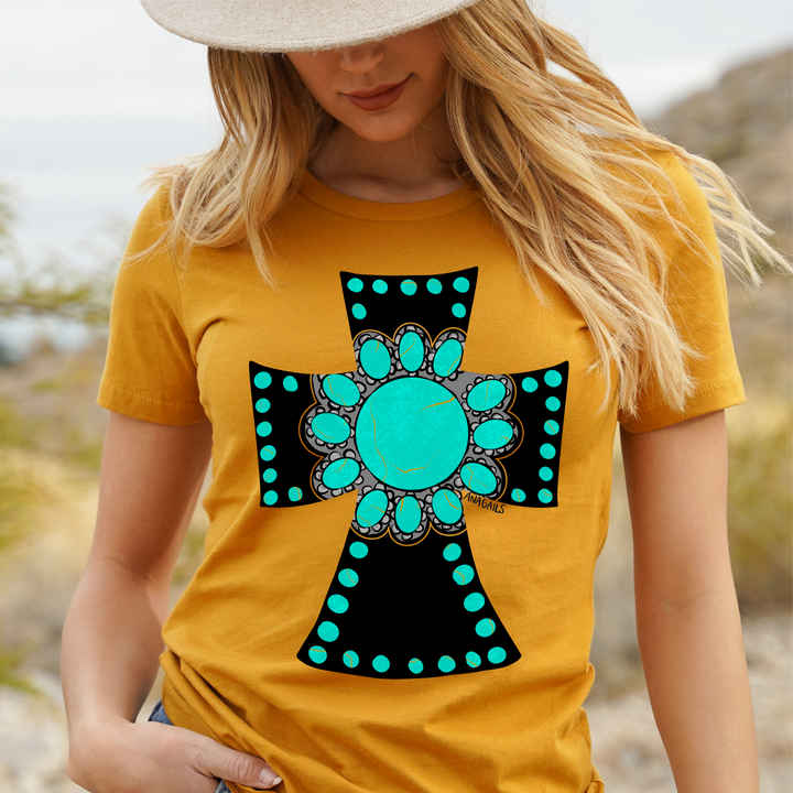 Turquoise Cross