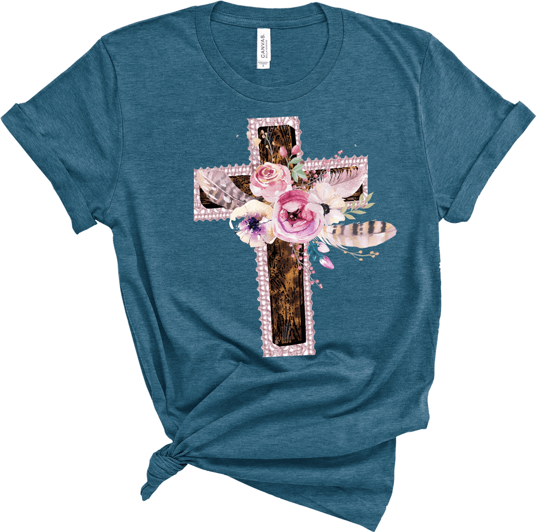 Flowered Cross