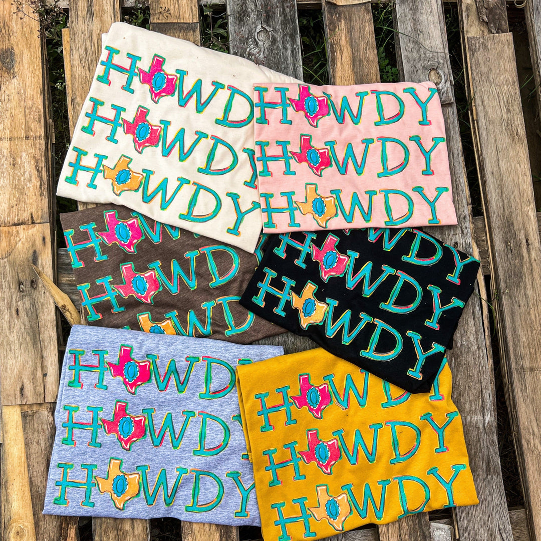 Hand Painted Howdy