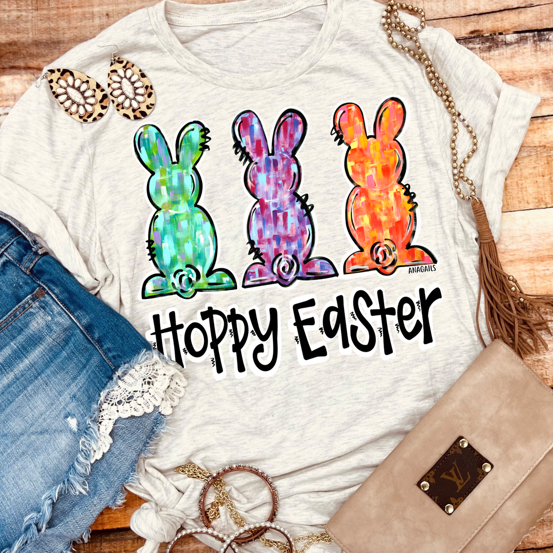 Hand Painted Hoppy Easter