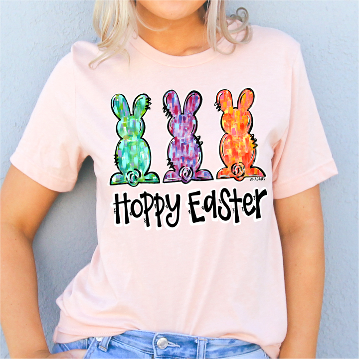 Hand Painted Hoppy Easter