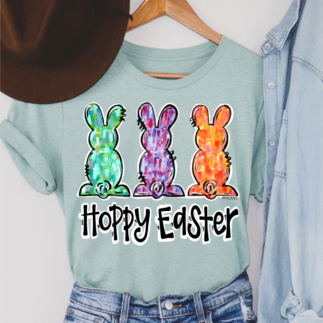 Hand Painted Hoppy Easter