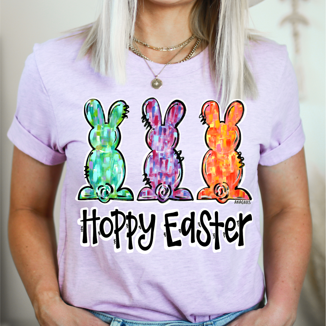 Hand Painted Hoppy Easter