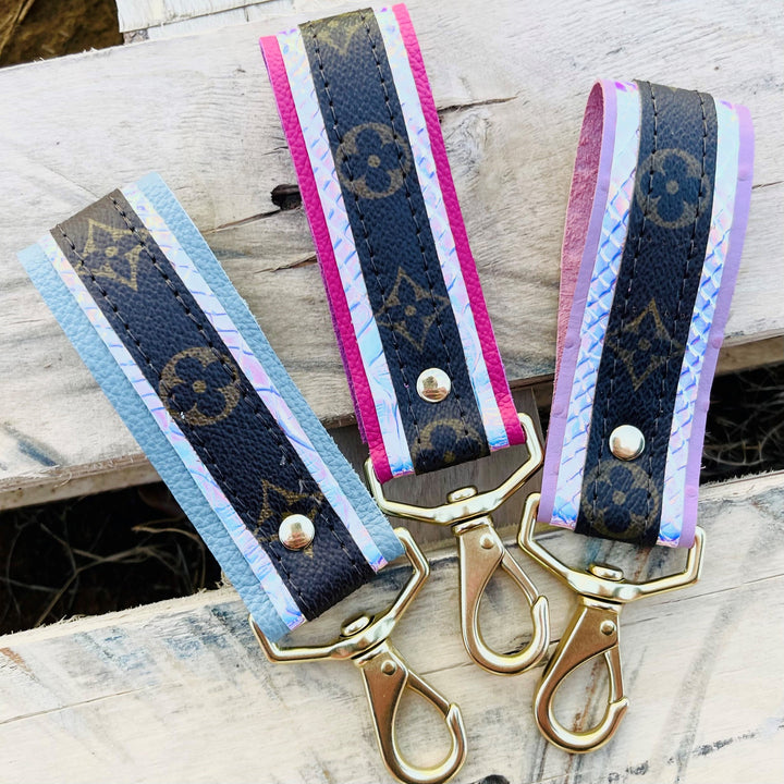 Upcycled LV Key chain PENNY CLASSICS