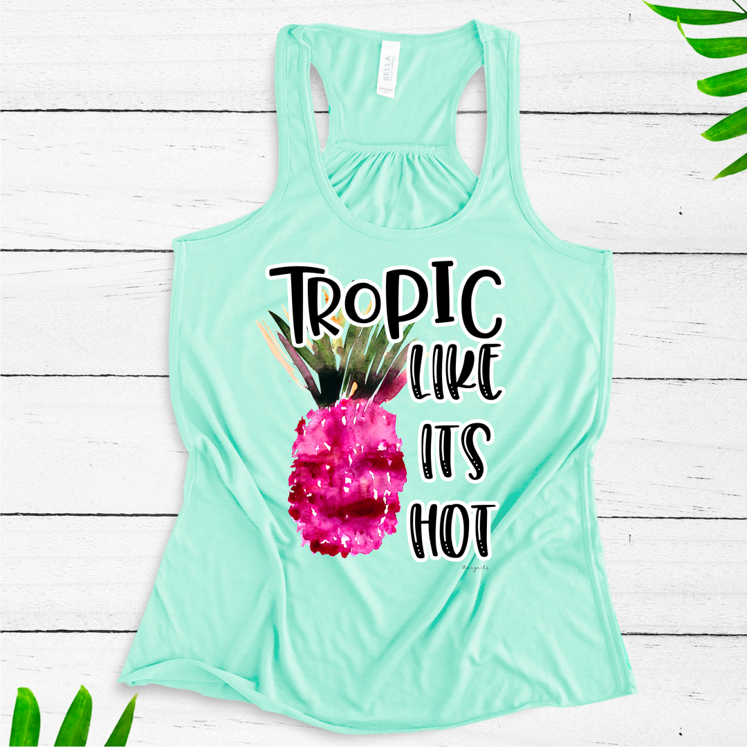 Tropic like its hot pineapple tank