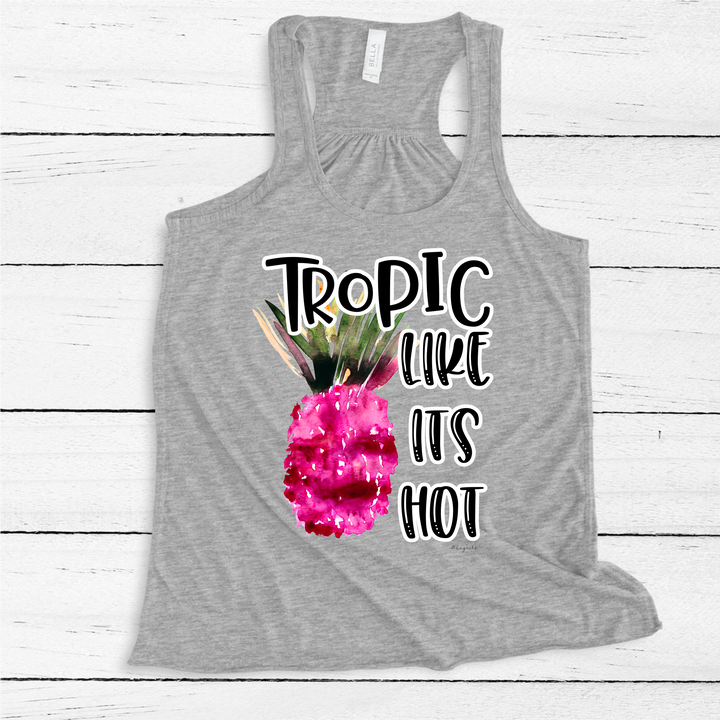 Tropic like its hot pineapple tank